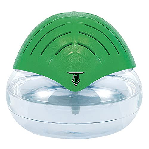TARGET HYGIENE Water Base Portable Room Air Purifier and HumidifierAir Purifier and Revitalizer with Monochrome Light Mi606A GREEN