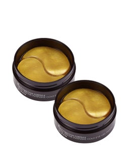 MIZON MIZON 24K Gold and Snail Mucin Hydrogel Under Eye Patches for Puffy Eyes Dark Circles Moisturizing Fine Lines Korean Skincare Pack of (Pack of 2, 120 Pairs)  - Image 1