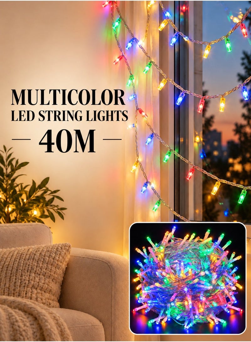 MODI 40M RGB LED Strip Light, 15W 360 LEDs IP44 Waterproof Color Changing Rope Light for Christmas Tree, Outdoor Garden, Ramadan & Large Scale Festive Party Decor - Image 1