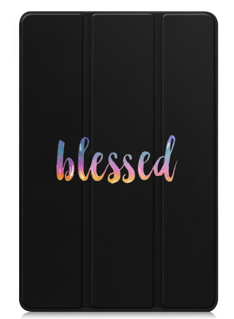 Theodor Protective Flip Case For Huawei MatePad 11.5 S (2024) With Trifold Stand Auto Wake Sleep Shockproof Cover Blessed - Image 1