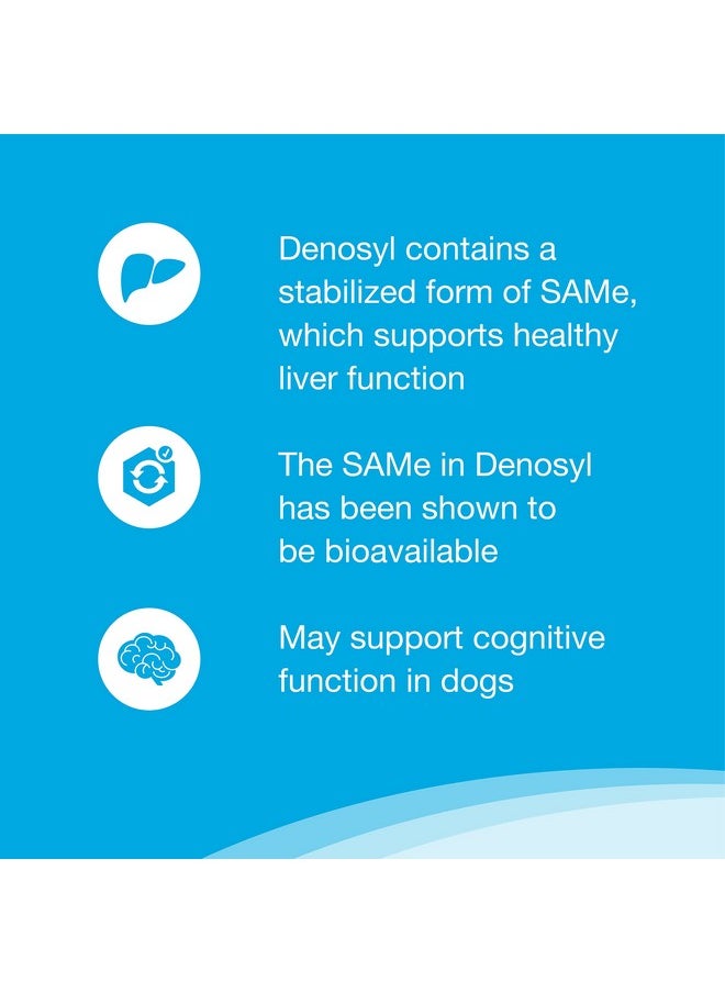 Nutramax Laboratories Nutramax Denosyl Liver and Brain Health Supplement for Medium Dogs - With S-Adenosylmethionine (SAMe), 30 Tablets  - Image 3