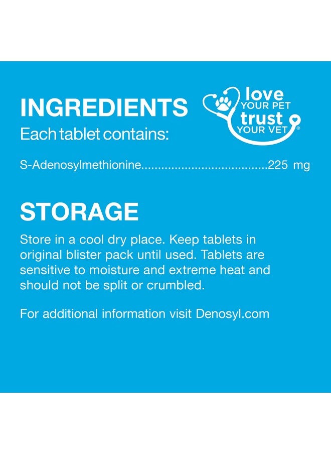 Nutramax Laboratories Nutramax Denosyl Liver and Brain Health Supplement for Medium Dogs - With S-Adenosylmethionine (SAMe), 30 Tablets  - Image 5