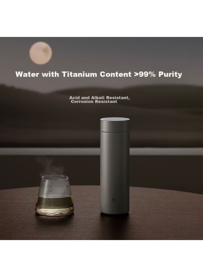 Mijia Titanium Insulated Mug Ti2, Tea Infuser Cup, Large Capacity Portable Cup, 480ml, Water Bottle For Men And Women - Image 1