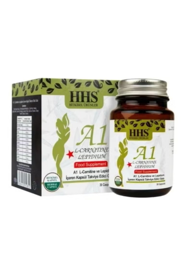 HHS High-Quality Herbal Dietary Supplement Natural Formula - 30 Capsules - Image 1