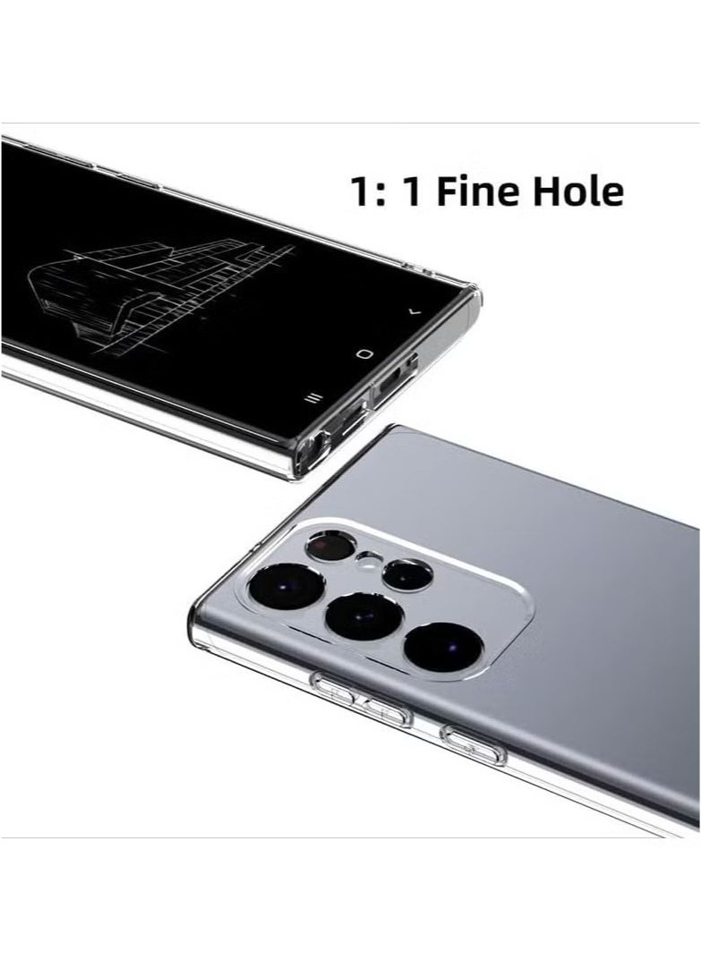 ELTRAZONE Crystal Clear Soft TPU Case for Samsung Galaxy S24 Ultra | Flexible Shockproof Transparent Back Cover with Anti-Yellowing, Slim Fit & Scratch Protection | Precise Cutouts for Buttons & Camera | Lightweight Durable Protective Shell - Image 3