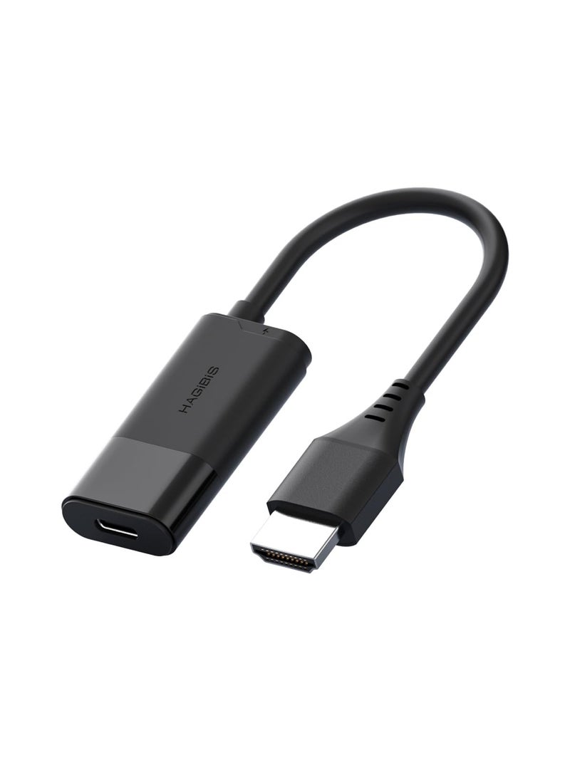 Hagibis HDMI to USB C Adapter 4K60Hz HDMI Male to USBC Female Cable Portable Monitor AR Glasses XREAL VITURE RayNeo Rokid to Type C Laptop Switch ROG Ally Steam Deck PS45 - Image 2