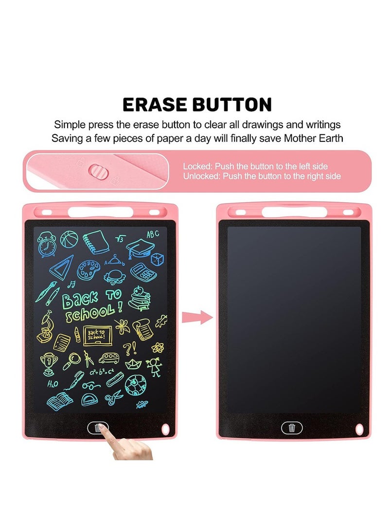 8.5 Inch Portable LCD Writing Tablet with Pen for Painting, Graffiti, Writing for Kids - Black - Image 2