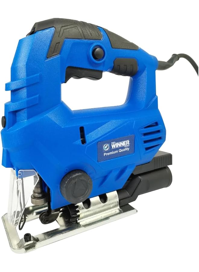 erorex Saw Js800 800W Power 80Mm Cutting Diameter Compact Design Lightweight Low Vibration Double Wall Steel Base Plate Includes Accessories - Image 5