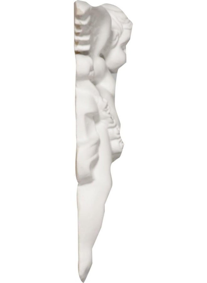 Ekena Millwork 5 18W x 6 58H x 1 18P Angel Onlay Left - Image 3