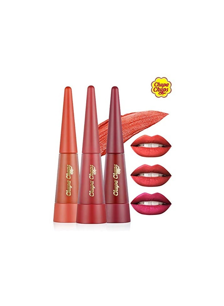 Chupa Chups Velvet Lip Set - 3 pcs