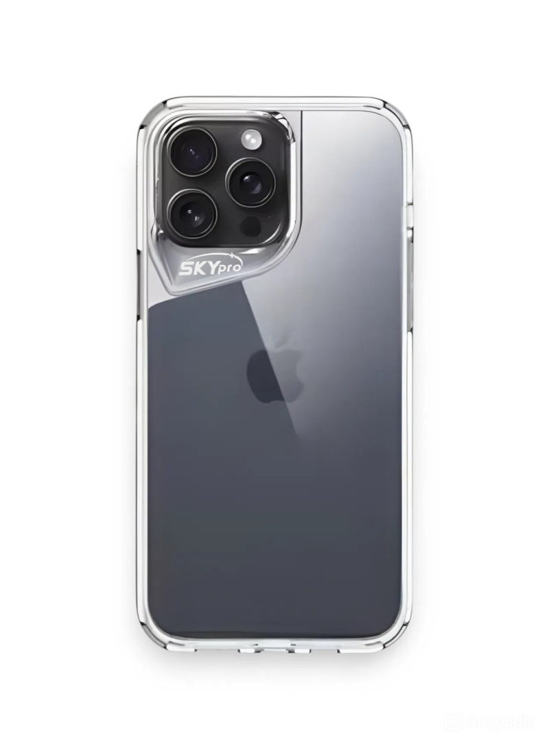 Clear Case for iPhone 15 Pro Max - Drop Protection, Scratch Resistant, Anti-Yellowing with Dual Layer Protection, Slim and Clear Design - Image 1