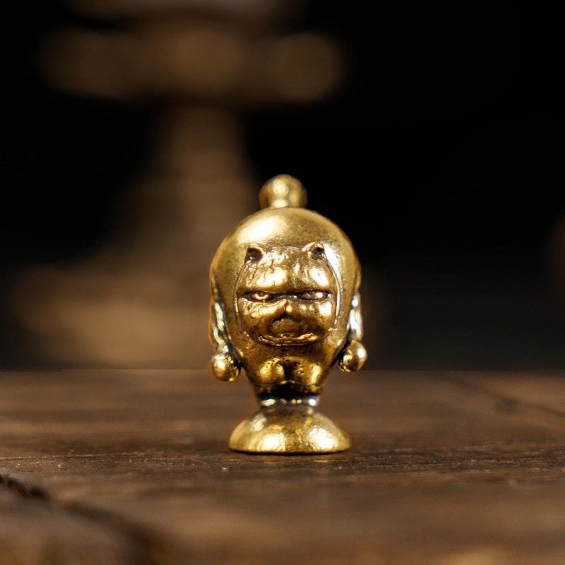 CHOVY Vintage Style Jumping Cat Figurine - 100% Solid Brass Retro Statue | Handcrafted Desk Ornament, Collectible Art Piece for Home & Office Decor | Unique Gift for Cat Lovers - Image 5