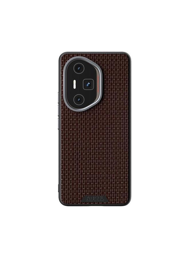 اس-توب حافظة لهاتف Honor 300 Ultra ABEEL Ruyi Pattern 6D Micro Relief MagSafe حافظة هاتف جلدية - Image 2