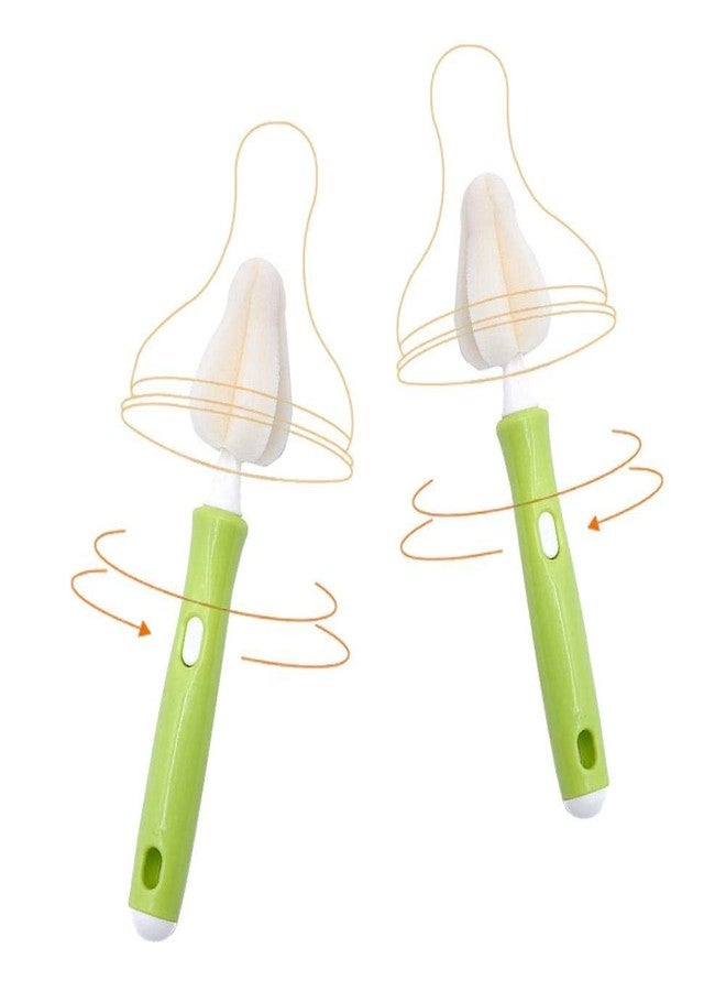 Joayuezo 8PCS Milk Bottle Nipple Brushes Pacifier Sponge Cleaning Brush for Bottles and Accessories - Image 2