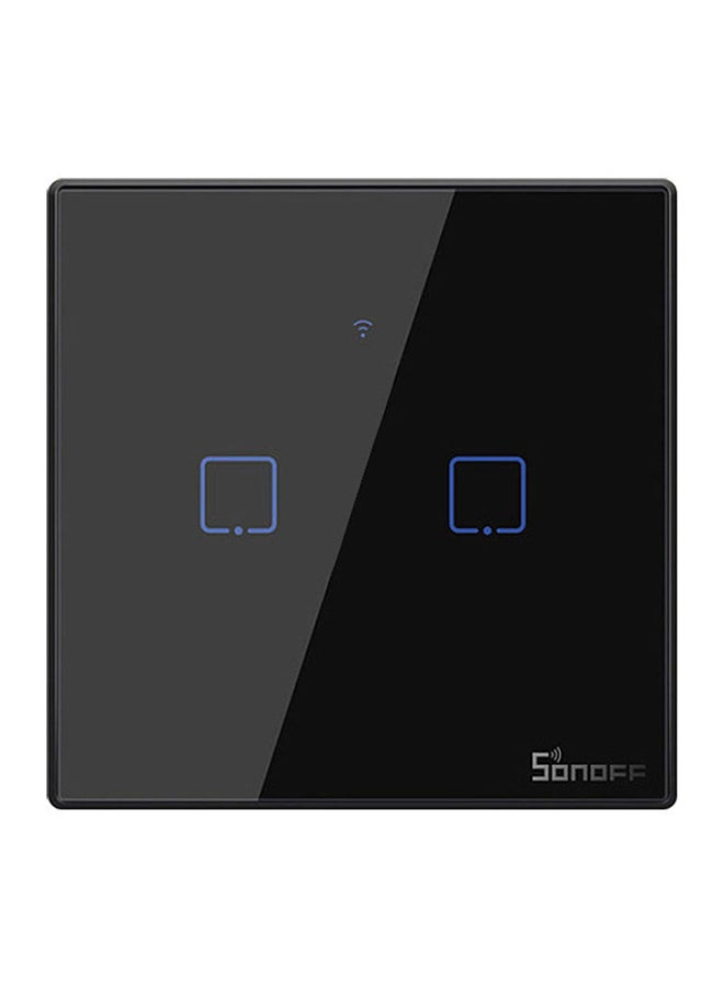 SONOFF Wireless Smart Touch Switch Voice Control Compatible With Alexa Google Black - Image 1