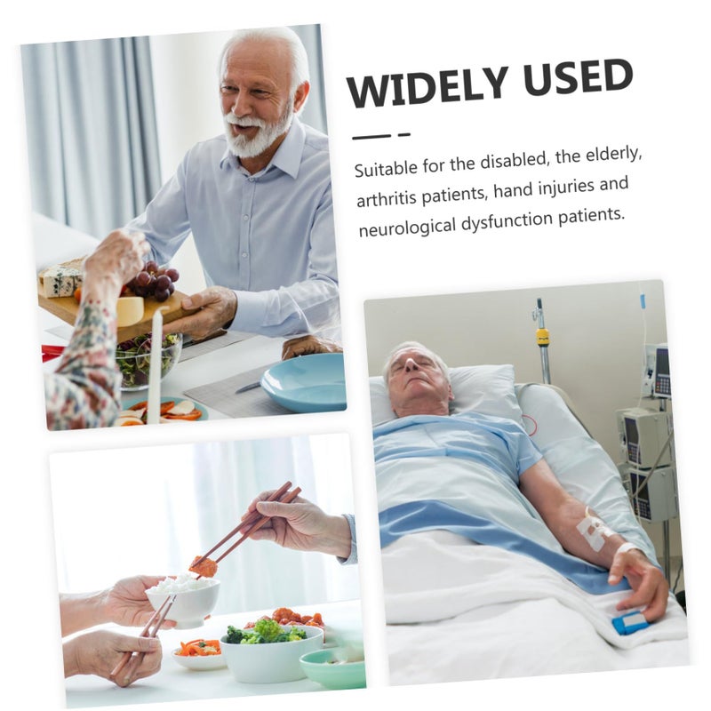 Adaptive Spoon For Elderly Easy Hold Adult Dining Utensil Disabled Senior - Image 3