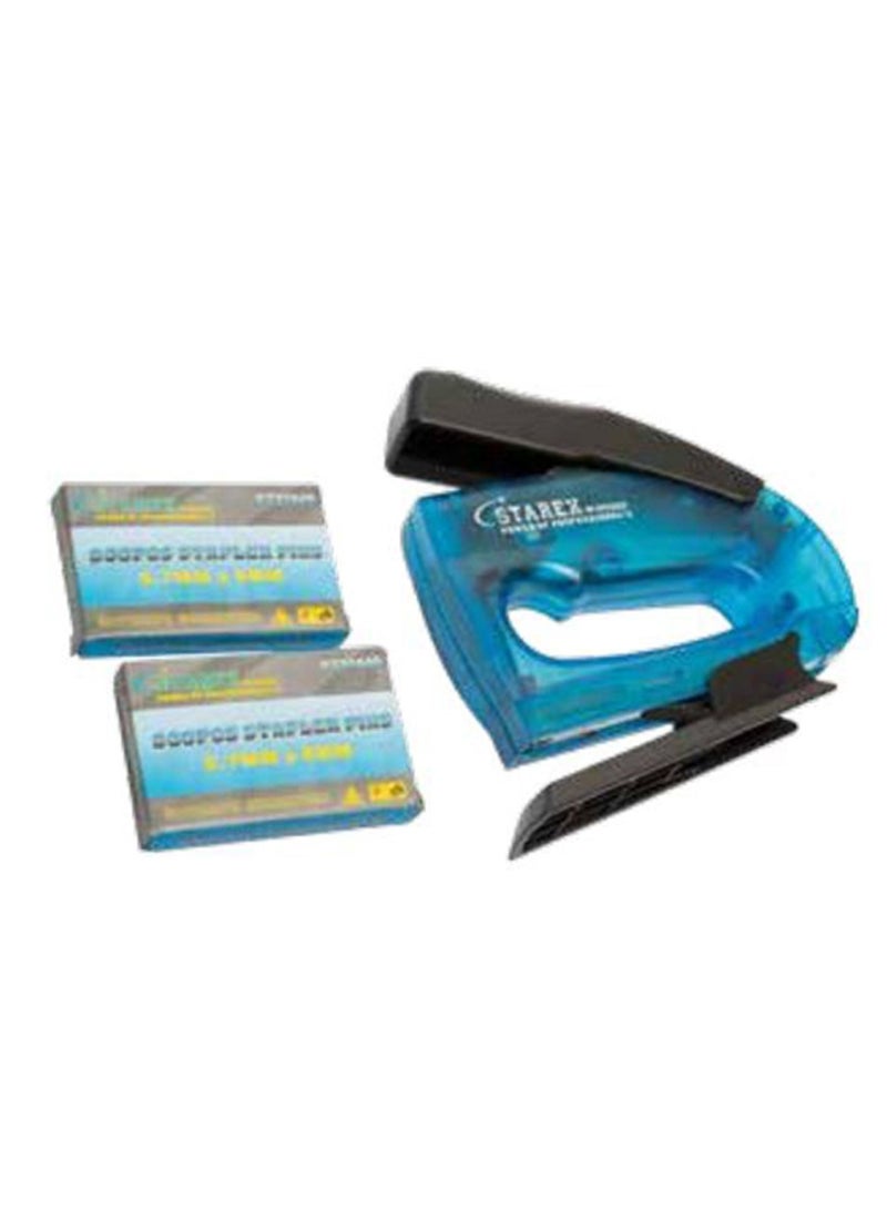 ستانلي دباسة 2 في 1 4-8 ملم مع دباسة سطح المكتب مقبض بلاستيكي ماركة D/B Starex