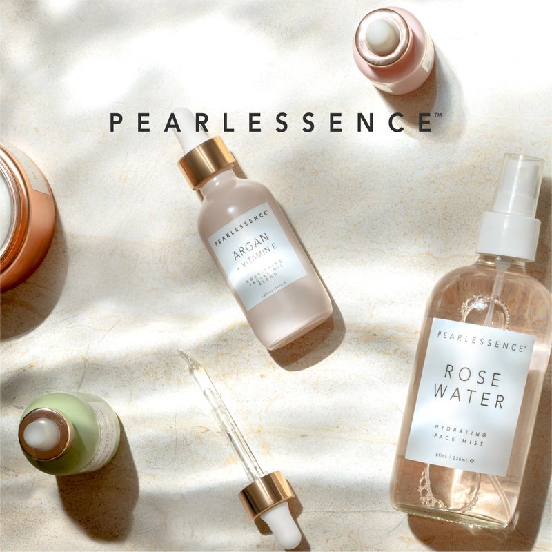 Pearlessence زيت الوجه من بيرليسنس الأركان وفيتامين E | ترطيب قوي للمساعدة في توازن، إحياء وتجديد البشرة | صنع في الولايات المتحدة، خالي من القسوة وخالي من البارابين - Image 5