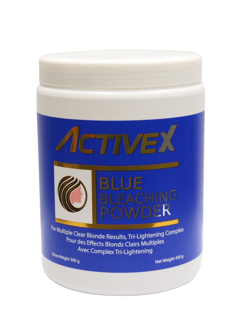 ACTIVEX ActiveX Hair Bleach Powder 450g - Blue | Salon-Quality Lightening for Vibrant Results