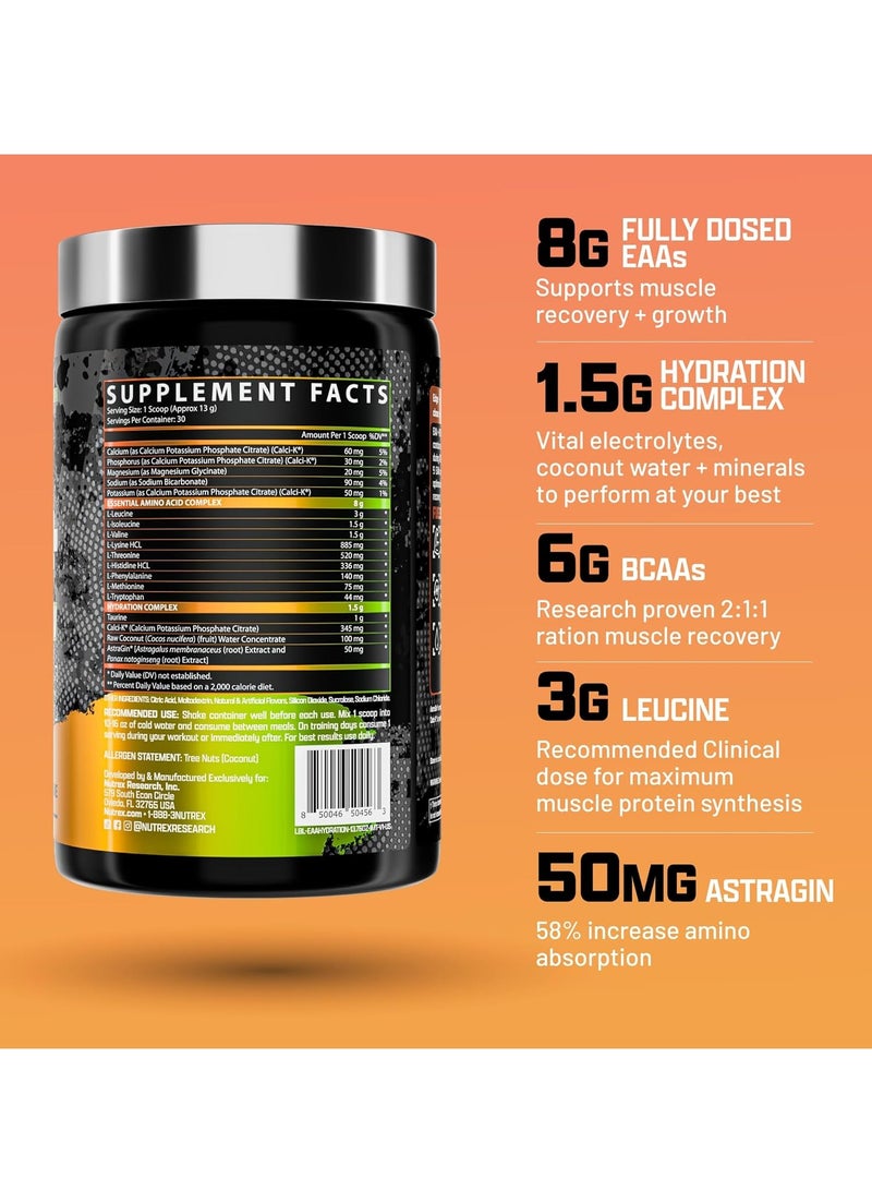 Nutrex Research Nutrex EAA+Hydration 30 Serving Mango Time - Image 2