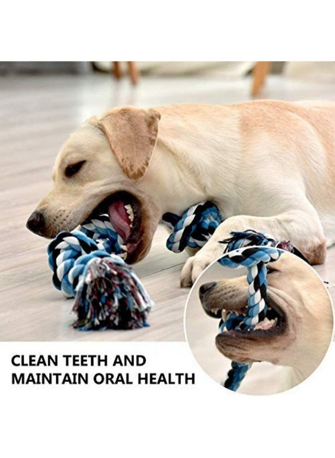 مجموعة حبل مضغ وتسنين للكلاب الصغيرة والجراء (عبوة من قطعتين) | (قد يختلف اللون) - Image 3