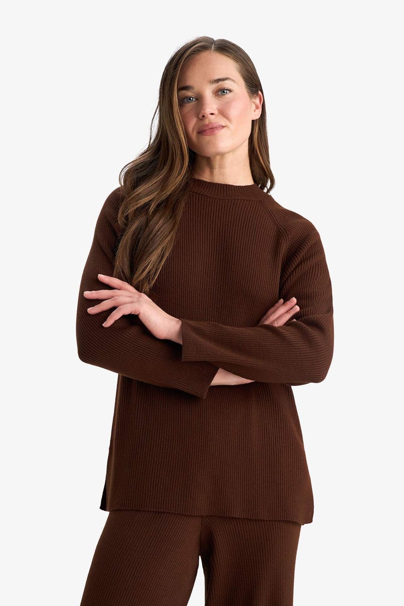 DeFacto Regular Fit Crew Neck Pullover - Image 4