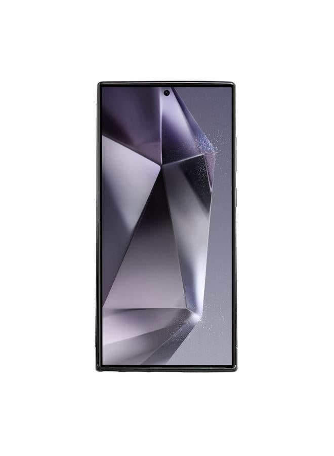 اس-توب جراب لهاتف Samsung Galaxy S24 Ultra 5G، جراب خلفي من جلد البقر الملمس - Image 3