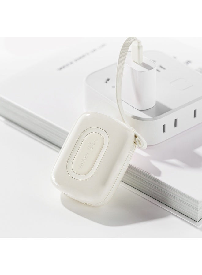 وبو شاحن متنقل MiniGo SQ63 بسعة 10,000 ملي أمبير- أبيض - Image 5