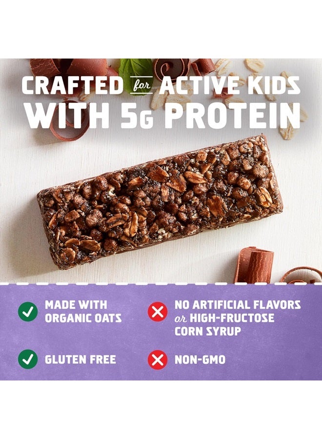 Clif Kid ZBar CLIF Kid Zbar Protein - Chocolate Mint - Crispy Whole Grain Snack Bars - Made with Organic Oats - Non-GMO - 5g Protein - 1.27 oz. (15 Pack)  - Image 3