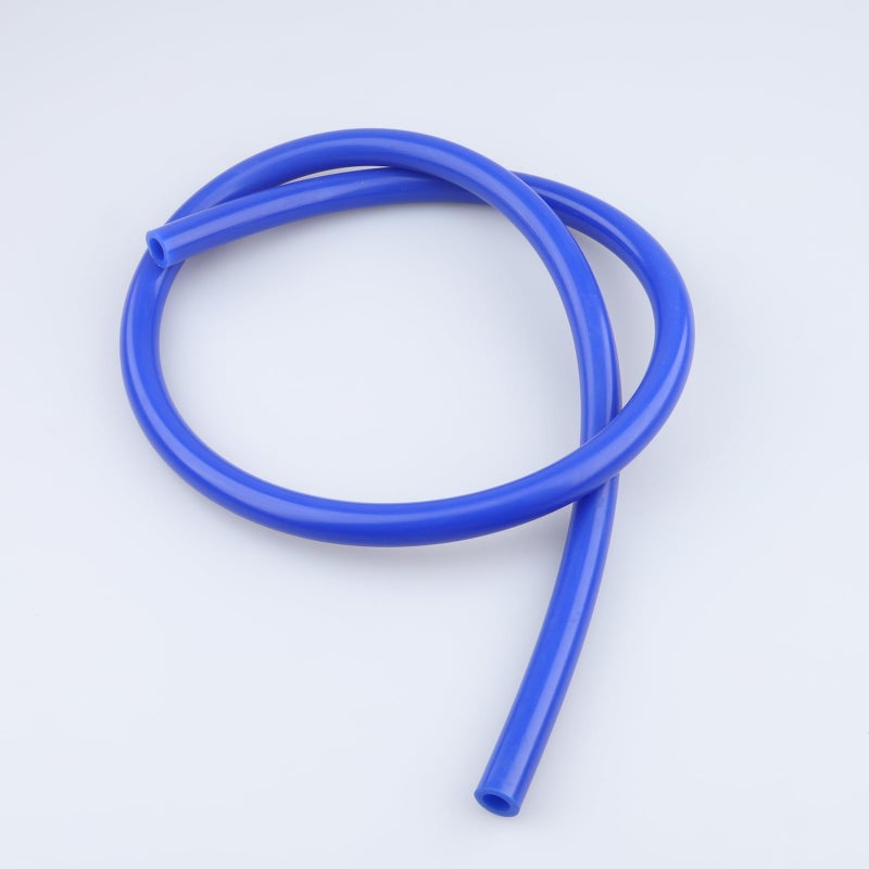 Generic AC PERFORMANCE Blue Silicone Vacuum Tubing Hose, ID 3/8" (10mm), Wall Thickness 3mm, 3.3 Feet per roll (1 Meter), 60 psi Maximum Pressure  - Image 1