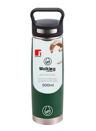 Walking Anywhere Stainless Steel Vacuum Water Bottle 500ml Green Color - pzsku/ZE5C2A5717186123904BDZ/45/1749885041/56ea32b7-93dd-4711-83c7-0d34dc68cbbf