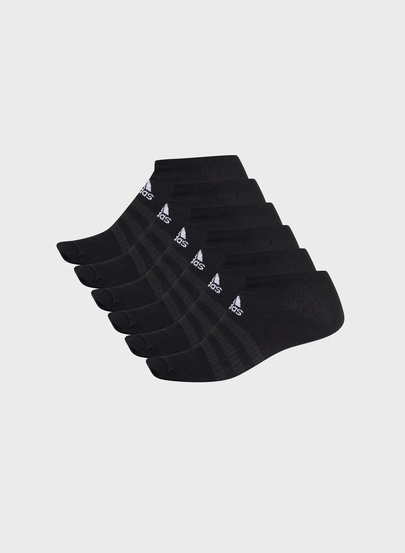 adidas 6 ازواج من الجوارب