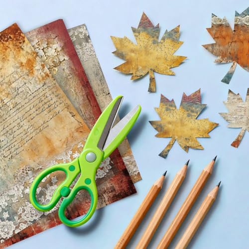 SKIONCE Vintage Aesthetic Floral Scrapbook Paper Scrapbooking Specialty Flower Pattern Double Sided Decorative Craft Paper Pad for DIY Card Making Photo Album Journal 6×6,24 Sheets - Image 5