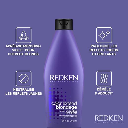 REDKEN Color Extend Blondage Purple Conditioner For Blonde Hair Vi Violet Pigment - Image 3