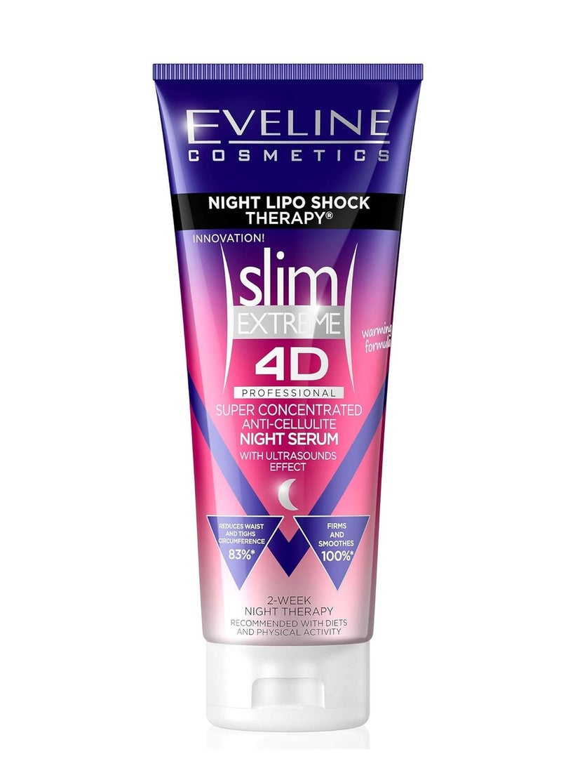 Eveline COSMETICS Slim Extreme 4D Body Modelling & Lifting Serums & Creams 250 Mlml - Image 1