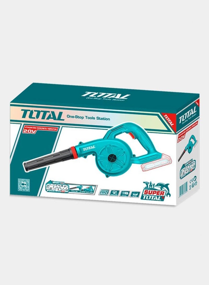 TOTAL Super Total Powerful 20V Cordless Handheld Leaf Blower with 2.0Ah Battery & Charger – High-Speed 18000rpm, 2.7m³/min Air Volume for Effortless Yard, Garden and home Cleanup  - Image 3