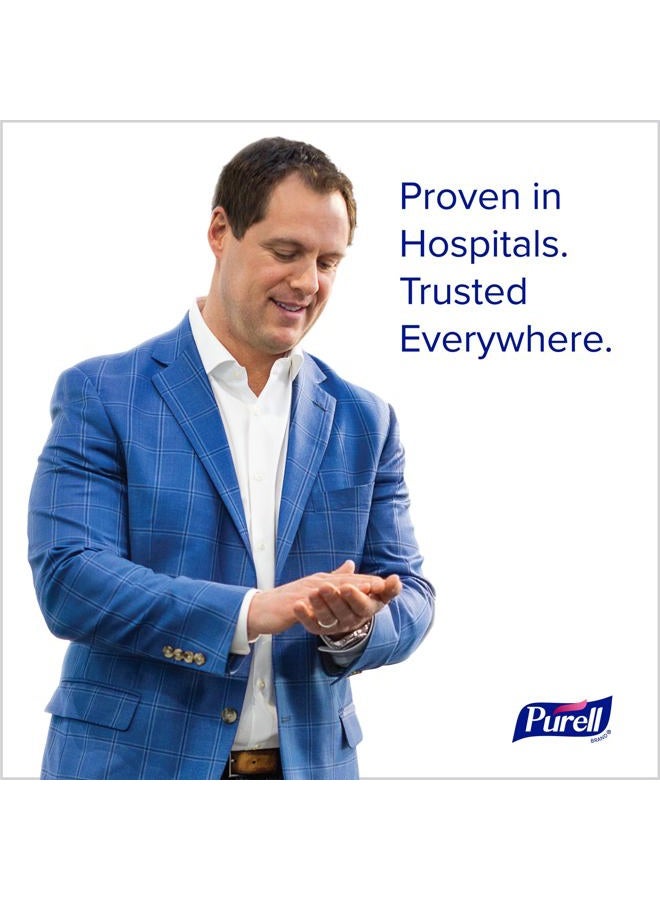 PURELL Advanced Hand Sanitizer - Hand Sanitizer Gel 12 fl oz Table Top Pump Bottle (Case of 12) - 3659-12 - Image 2