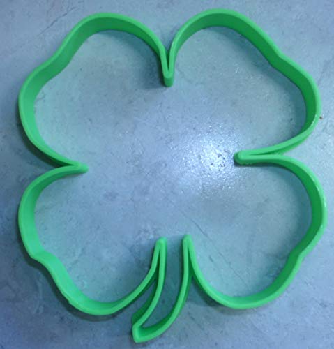YNGLLC INSPIRED BY 4-H 4 LEAF CLOVER LUCKY OUTLINE COOKIE CUTTER MADE IN USA PR2436 - Image 4