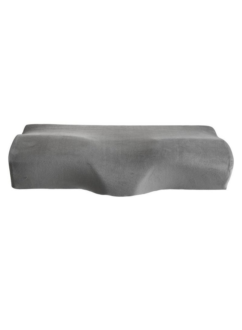 ماكس كمفورت وسادة نوم طبية مطورة ميموري فوم للوقاية من آلام الرقبة والكتف والعمود الفقرى - رمادى - Image 3