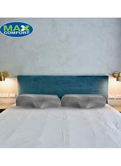 Max Comfort Advanced Medical Memory Foam Spine Pain Prevention for Neck Shoulder Pain Prevention - Gray  - Image 3