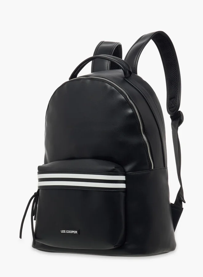 لي كوبر Solid School Backpack with Adjustable Straps and Zip Closure - 32x16x41 cm