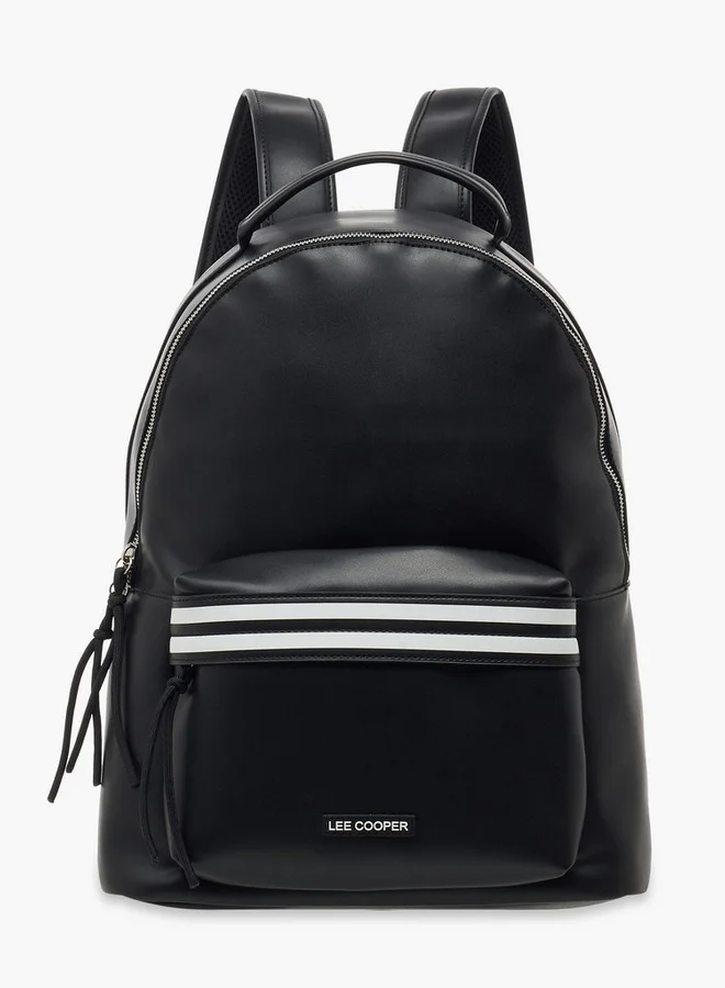لي كوبر Solid School Backpack with Adjustable Straps and Zip Closure - 32x16x41 cm