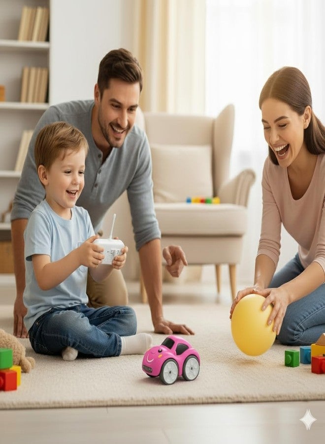 EXOMOON سيارة EXOMOON Magic Induction RC الذكية المزودة بمستشعر - سيارة صغيرة تعمل بجهاز تحكم عن بعد بتردد 2.4 جيجاهرتز مع موسيقى ذكية وإضاءة LED، سيارة تتبع بالأشعة تحت الحمراء، لعبة سباق تعليمية هدية. (أخضر) - Image 2