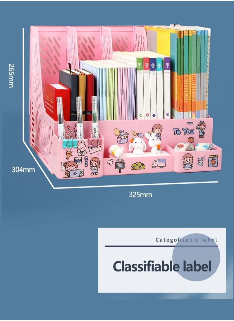 Generic - Large capacity, high load-bearing, easy-to-install desktop organizer - Image 1