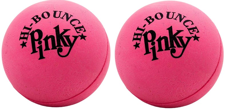 JA-RU Hi-Bounce Pinky Ball (2 Pack). Rubber Bouncy Balls for Kids. Small Pink Stress Relief Toy. Indoor & Outdoor Sport Party Favors. Bouncing Throwing Play Therapy.976-2 - Image 1