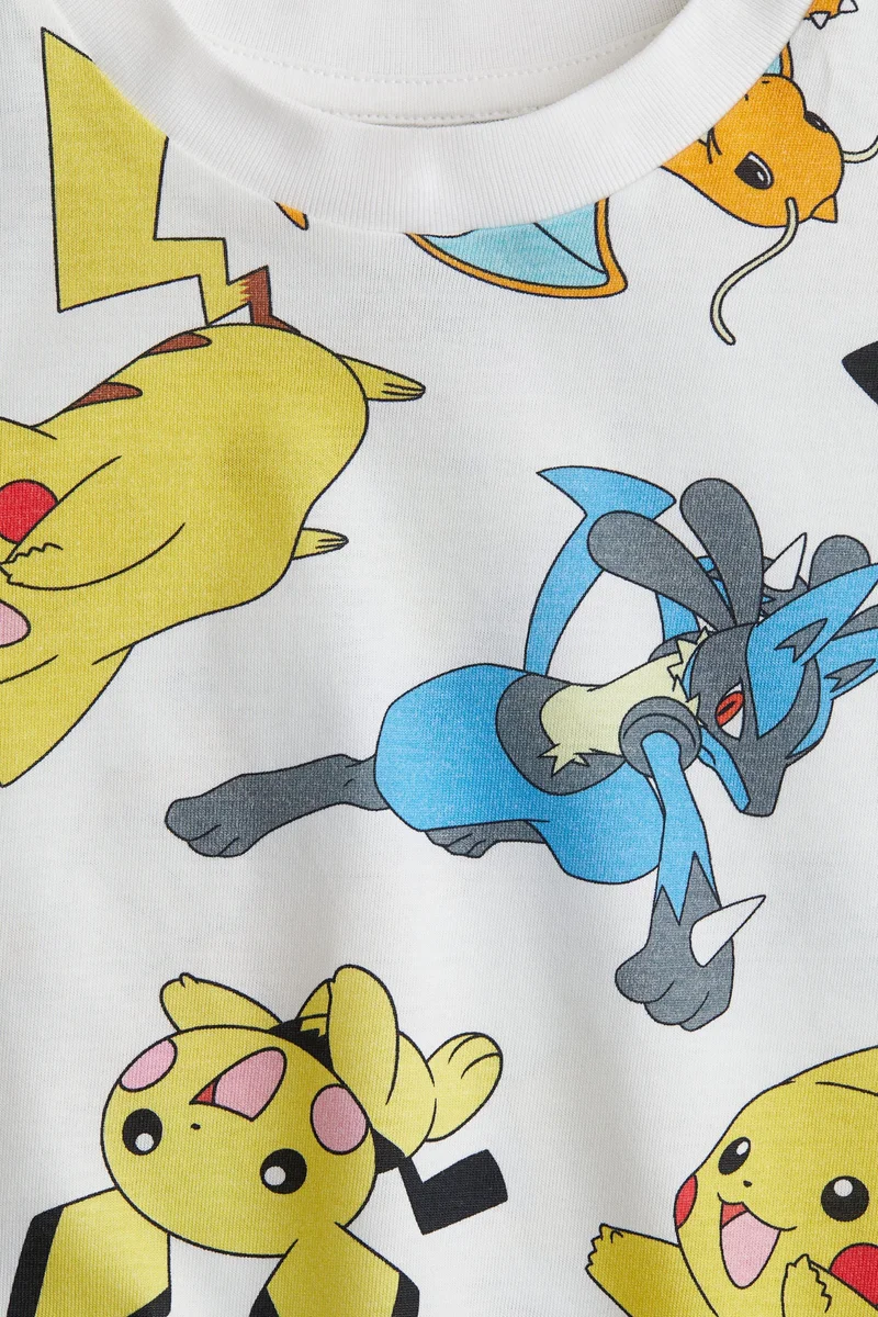 H&M Printed oversized T-shirt