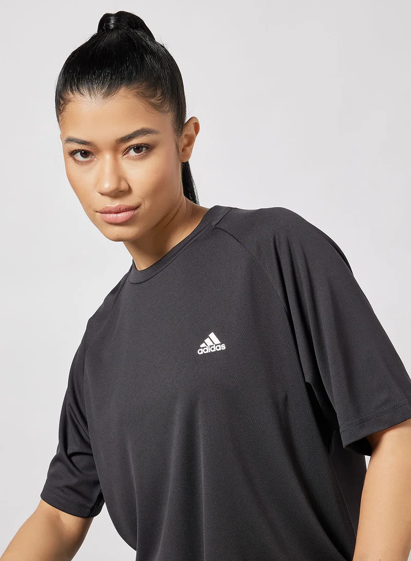 Adidas Designed to Move Studio Boyfriend T-Shirt
