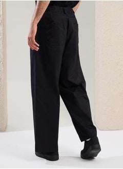 Styli Mid Rise Oversized Pleated Trousers  - Image 4