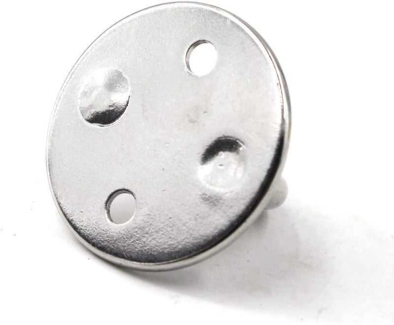 Flomore M6 Ceiling Hook Pad Eye Plate 304 Stainless Steel Wall Mount Hook Heavy Duty for Hanging (Pack of 6,Screws Included) - Image 3