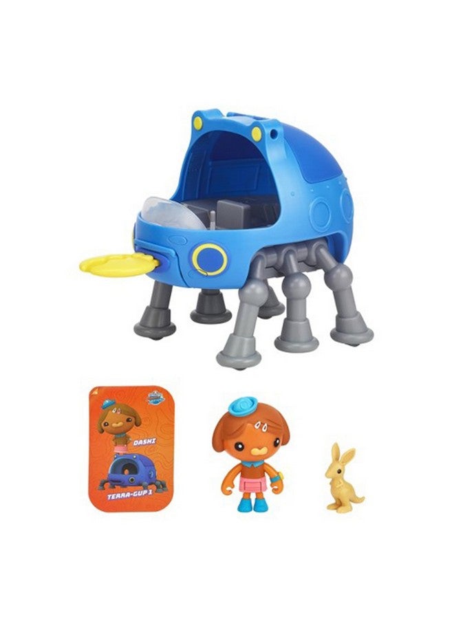 OCTONAUTS OCTONAUTS Above & Beyond | Deluxe Toy Vehicle & Figure | Dashi & Terra Gup 1 Adventure Pack | Recreate Missions, 3 Inch - Image 1